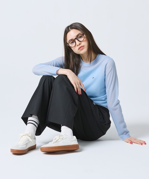 LACOSTE(ラコステ)の「レディース BASESHOT PRO 126 5 SFA クラシックコートスニーカー(スニーカー・レディース・オフホワイト/レッド・23.5cm/22.5cm/25.5cm/24.0cm/24.5cm/23.0cm)」の22枚目の写真