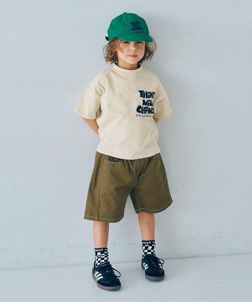 p.premier(ピードットプルミエ)の「SHIRO-KUROグラフィックTシャツ(Tシャツ/カットソー・キッズ・ブラック/アイボリー・80/90/100/110/120/130/140)」の15枚目の写真