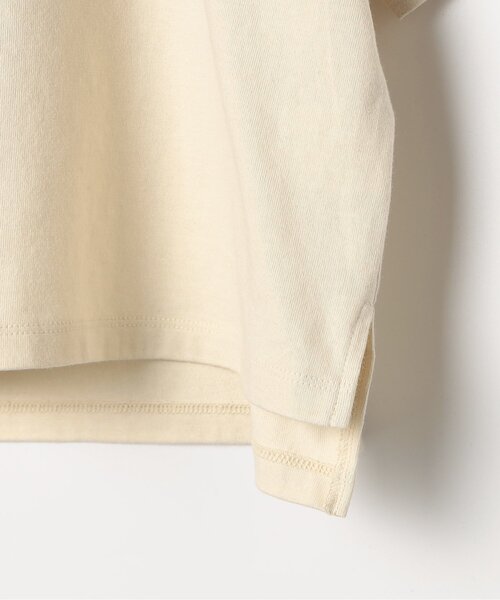 p.premier(ピードットプルミエ)の「SHIRO-KUROグラフィックTシャツ(Tシャツ/カットソー・キッズ・ブラック/アイボリー・80/90/100/110/120/130/140)」の3枚目の写真