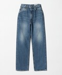 6（ロク）の「＜timemachine＞HI WAIST DENIM/デニムパンツ（デニムパンツ・28）」
