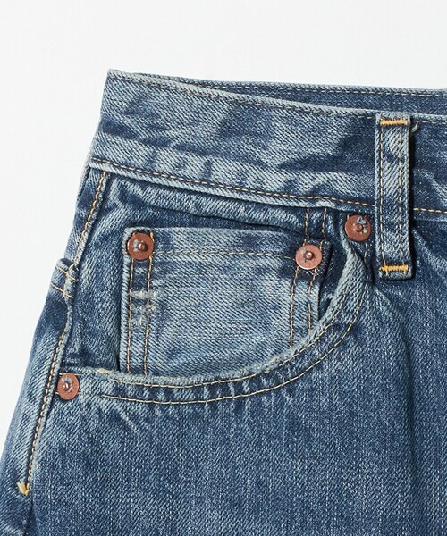 6(ロク)の「<timemachine>HI WAIST DENIM/デニムパンツ(デニムパンツ・レディース・コバルトブルー・25/28/27/26)」の4枚目の写真