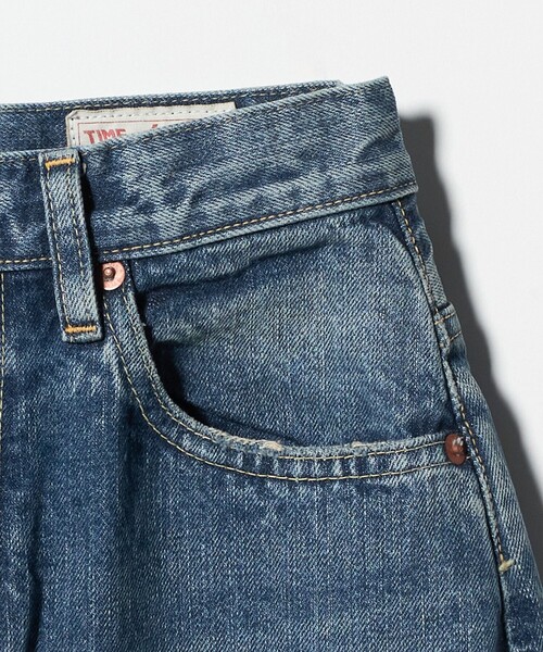 6(ロク)の「<timemachine>HI WAIST DENIM/デニムパンツ(デニムパンツ・レディース・コバルトブルー・25/28/27/26)」の5枚目の写真