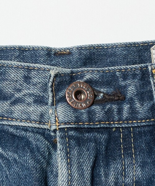 6(ロク)の「<timemachine>HI WAIST DENIM/デニムパンツ(デニムパンツ・レディース・コバルトブルー・25/28/27/26)」の10枚目の写真