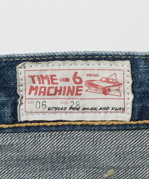 6(ロク)の「<timemachine>HI WAIST DENIM/デニムパンツ(デニムパンツ・レディース・コバルトブルー・25/28/27/26)」の12枚目の写真