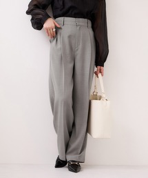 VIS | 美easyリネンライクワイドパンツ/イージーケア・接触冷感・セットアップ対応(その他パンツ)