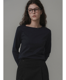 THEMITTEN（ザ・ミトン）の「Earl grey t-shirt (navy)（Tシャツ/カットソー）」