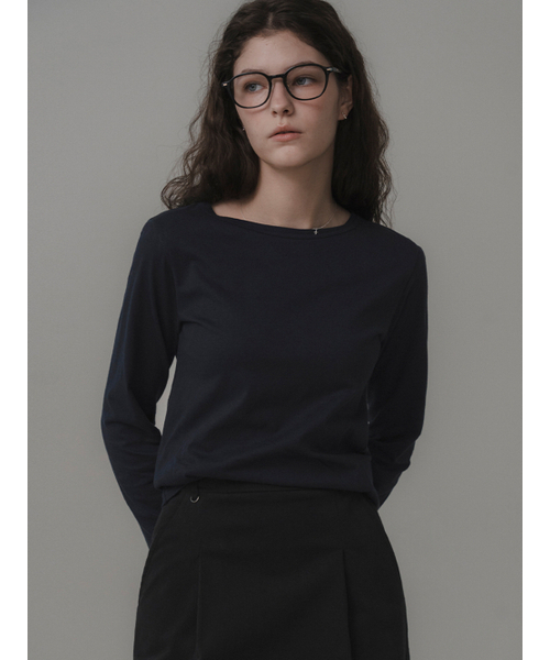 THEMITTEN(ザ・ミトン)の「Earl grey t-shirt (navy)(Tシャツ/カットソー・レディース・その他・FREE)」の1枚目の写真