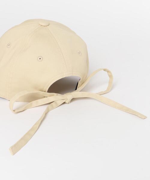 SMELLY（スメリー）の「バックリボンキャップ（キャップ・レディース・ベージュ/ブラック/ブルー・-）」の10枚目の写真