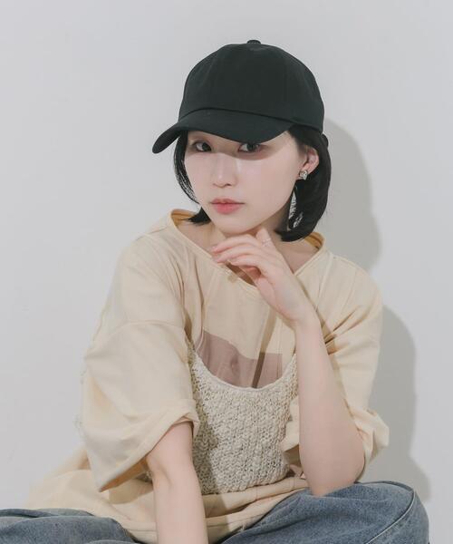 SMELLY（スメリー）の「バックリボンキャップ（キャップ・レディース・ベージュ/ブラック/ブルー・-）」の14枚目の写真