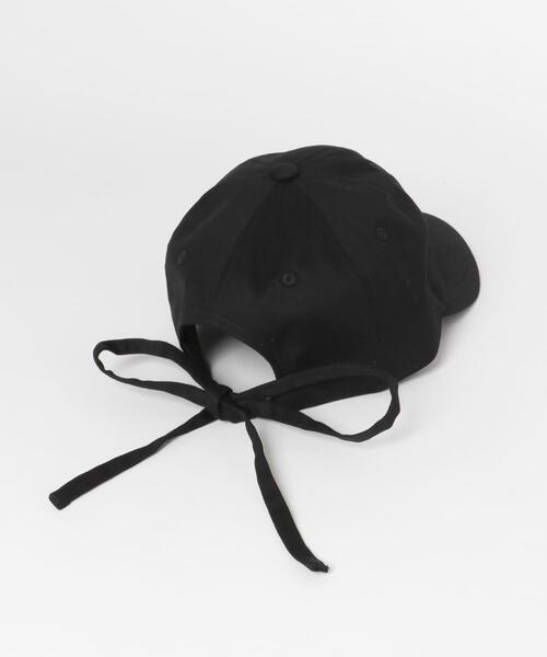 SMELLY（スメリー）の「バックリボンキャップ（キャップ・レディース・ベージュ/ブラック/ブルー・-）」の16枚目の写真