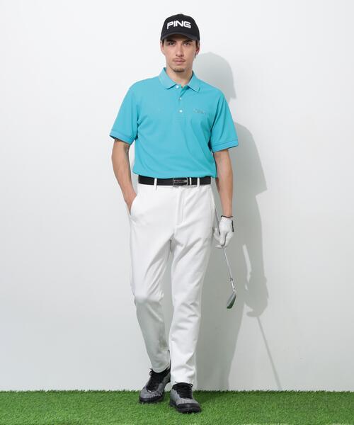 PING(ピン)の「【PING APPAREL】レイブロック半袖ポロシャツ <PERFORMANCE> (MENS)(ポロシャツ・メンズ・ブルー系その他/ホワイト/ブラック・LL1/LL/M/S/L)」の15枚目の写真