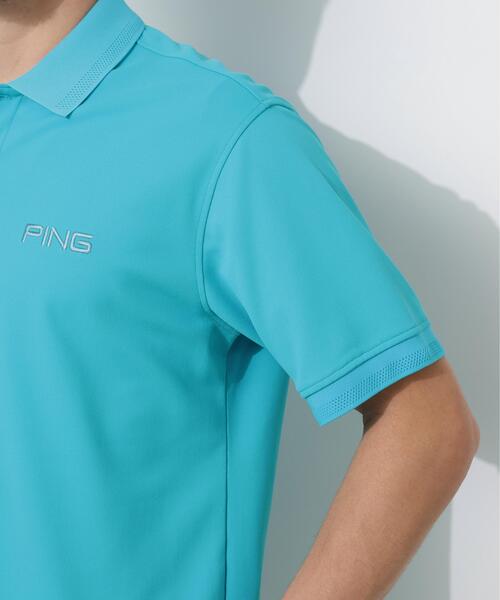 PING(ピン)の「【PING APPAREL】レイブロック半袖ポロシャツ <PERFORMANCE> (MENS)(ポロシャツ・メンズ・ブルー系その他/ホワイト/ブラック・LL1/LL/M/S/L)」の6枚目の写真