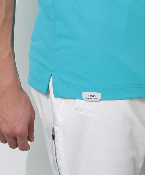 PING(ピン)の「【PING APPAREL】レイブロック半袖ポロシャツ <PERFORMANCE> (MENS)(ポロシャツ・メンズ・ブルー系その他/ホワイト/ブラック・LL1/LL/M/S/L)」の7枚目の写真