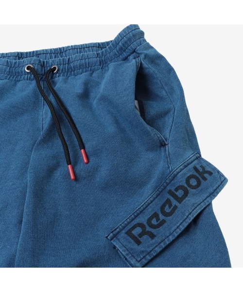 Reebok（リーボック）の「ウォッシュド ジョガーパンツ / STREET SPORT WASHED JOGGER PANTS（その他パンツ・メンズ・ブルー・X-LARGE/SMALL/MEDIUM/LARGE）」の6枚目の写真