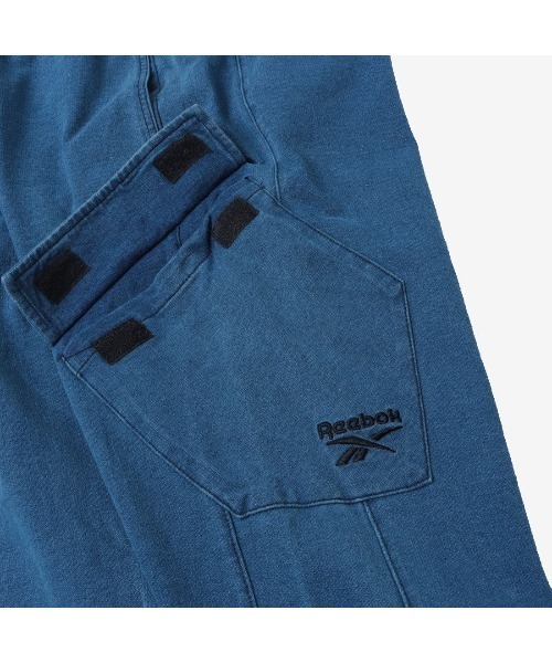 Reebok（リーボック）の「ウォッシュド ジョガーパンツ / STREET SPORT WASHED JOGGER PANTS（その他パンツ・メンズ・ブルー・X-LARGE/SMALL/MEDIUM/LARGE）」の7枚目の写真