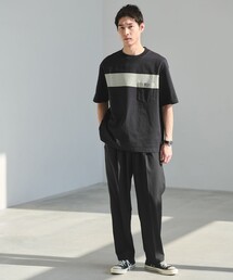 green label relaxing（グリーンレーベルリラクシング）の「ウォッシャブル トロ オルマイ ワイドパンツ W3 イージーパンツ -ストレッチ-（その他パンツ）」