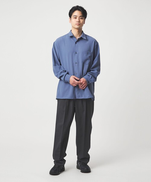 green label relaxing(グリーンレーベルリラクシング)の「ウォッシャブル トロ オルマイ ワイドパンツ W3 イージーパンツ -ストレッチ-(その他パンツ・メンズ・ダークグレー/モカ/ブラック/ダークブラウン・S/XL/M/L)」の18枚目の写真