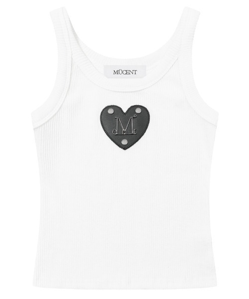A'GEM/9 × .kom 『MUCENT/ムセント』 DYON METAL LOGO HEART PATCH