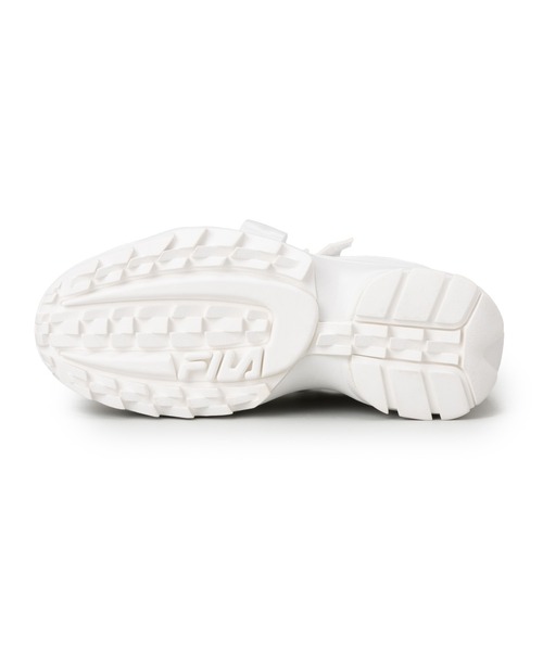 FILA(フィラ)の「DISRUPTOR WEDGE BALLET(スニーカー・レディース・ホワイト・26.0cm/25.5cm/25.0cm/24.5㎝/24.0cm/23.5cm/23.0cm)」の6枚目の写真