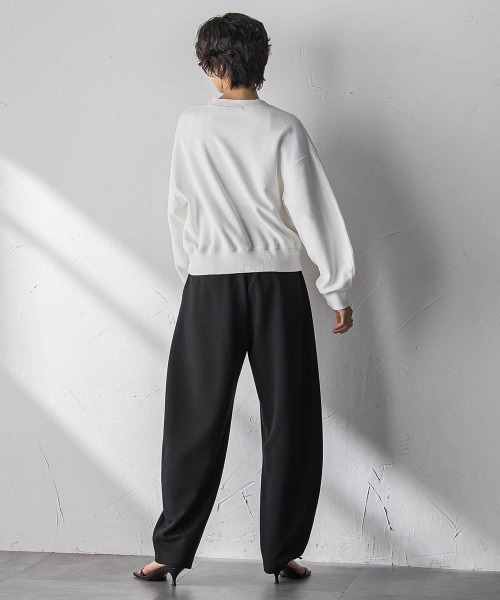 MAYSON GREY（メイソングレイ）の「フラワーモチーフプルオーバー≪洗濯機で洗える≫（Tシャツ/カットソー・レディース・ホワイト・M）」の9枚目の写真