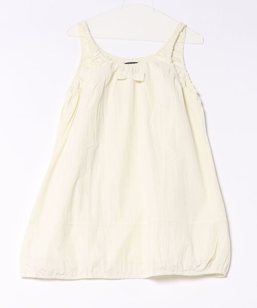 Little sunny bite(リトルサニーバイト)の「【little sunny bite】nylon mini dress(ワンピース・レディース・ホワイト・SMALL)」の1枚目の写真