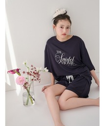 SNIDEL HOME（スナイデルホーム）の「【接触冷感】ロゴTシャツセットアップ（ルームウェア/パジャマ）」