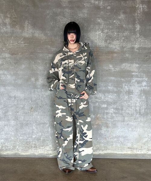 Midnight Move(ミッドナイトムーブ)の「lg camo pants (beige)(スウェットパンツ・レディース・その他・FREE)」の7枚目の写真
