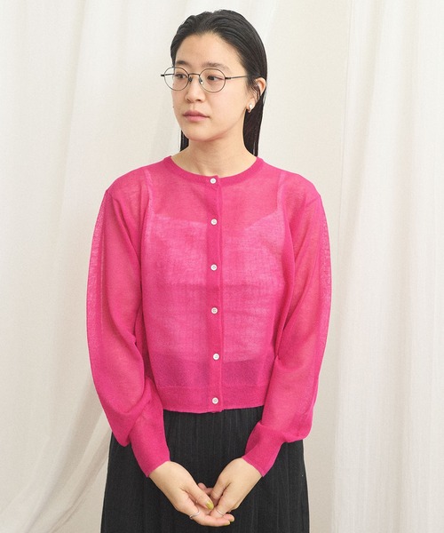フィグロンドン　カーディガン fig London（フィグロンドン）の「RAW cardigan（カーディガン/ボレロ