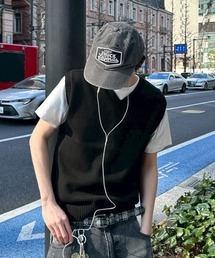 kutir（クティール）の「LINENLIKE KNIT VEST／リネンライクニットベスト（ベスト）」