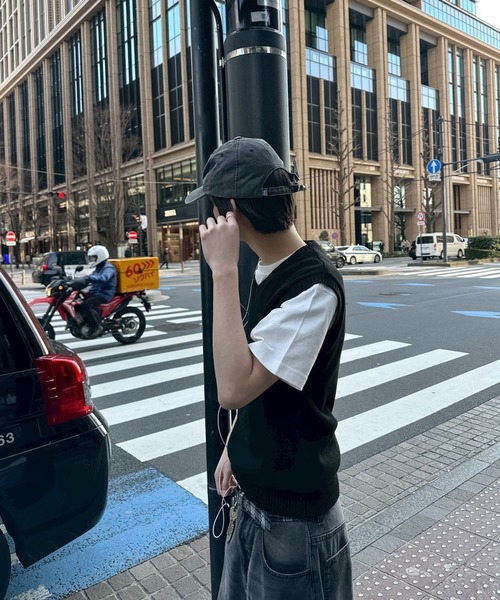 kutir(クティール)の「LINENLIKE KNIT VEST/リネンライクニットベスト(ベスト・メンズ・ブラック/ブラウン/ネイビー・LARGE/MEDIUM)」の13枚目の写真