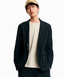 AIGLE（エーグル）の「撥水 UVカット サマーブレザー シェルジャケット   テーラードジャケット（テーラードジャケット）」