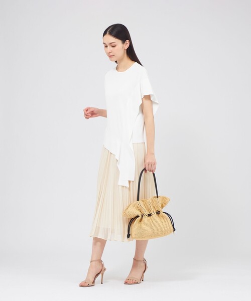 EPOCA（エポカ）の「ドレープニットプルオーバー（Tシャツ/カットソー・レディース・ブラック/ホワイト/グリーン系その他・40）」の13枚目の写真