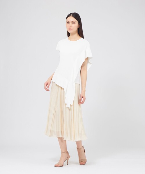 EPOCA（エポカ）の「ドレープニットプルオーバー（Tシャツ/カットソー・レディース・ブラック/ホワイト/グリーン系その他・40）」の12枚目の写真