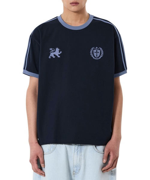 OY(オーワイ)の「『OY/オーワイ』ATHLETIC 88 RINGER TEE/アスレチック88リンガーTシャツ(Tシャツ/カットソー・メンズ・ブラック/ネイビー・L/M)」の10枚目の写真