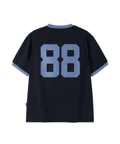 OY(オーワイ)の「『OY/オーワイ』ATHLETIC 88 RINGER TEE/アスレチック88リンガーTシャツ(Tシャツ/カットソー・メンズ・ブラック/ネイビー・L/M)」の20枚目の写真