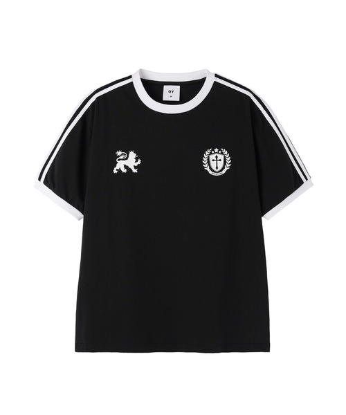 OY(オーワイ)の「『OY/オーワイ』ATHLETIC 88 RINGER TEE/アスレチック88リンガーTシャツ(Tシャツ/カットソー・メンズ・ブラック/ネイビー・L/M)」の17枚目の写真