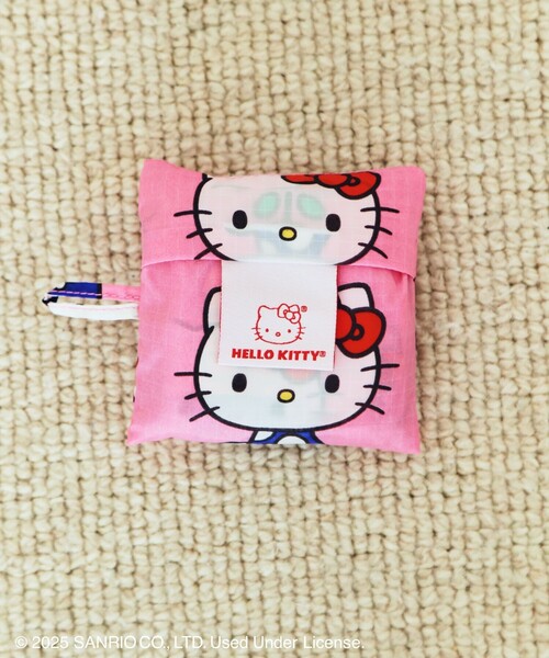 BAGGU（バグー）の「BAGGU/バグゥ BABY BAGGU SANRIO サンリオ ナイロン ベイビーバグゥ（トートバッグ・レディース・レッド/ピンク/ブルー・ONE SIZE）」の18枚目の写真