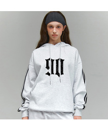 DIVISION 90 SPORTY TRACK OVER FIT HOODIE (3color)