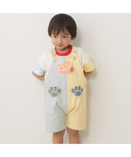 SNOOPY スヌーピー サロペット キャンバス（サロペット/オーバーオール