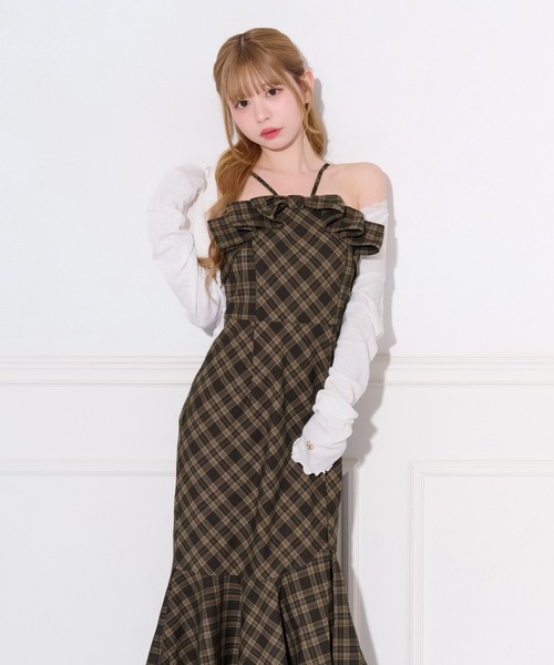 apres jour(アプレジュール)の「【UVカット】チャーム付きフリルシアーカーディガン(カーディガン/ボレロ・レディース・オフホワイト/ピンク/ブラック・X-LARGE/フリー)」の22枚目の写真