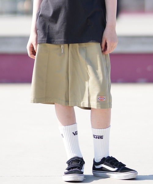 Dickies(ディッキーズ)の「Dickies/ディッキーズ キッズ ショーツ ワンポイント ロゴ DY0004(その他パンツ・キッズ・ブラック/ベージュ/チャコール・130cm/140cm/150cm/160cm)」の12枚目の写真