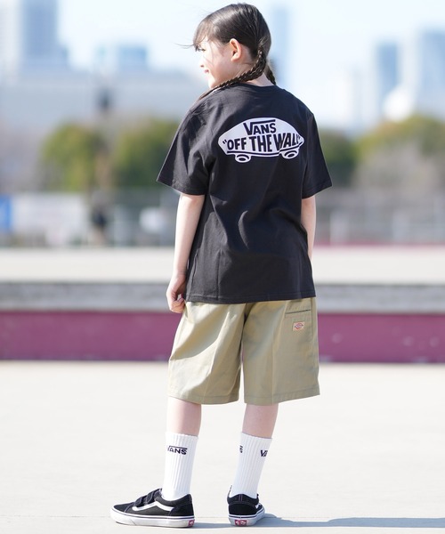 Dickies(ディッキーズ)の「Dickies/ディッキーズ キッズ ショーツ ワンポイント ロゴ DY0004(その他パンツ・キッズ・ブラック/ベージュ/チャコール・130cm/140cm/150cm/160cm)」の15枚目の写真