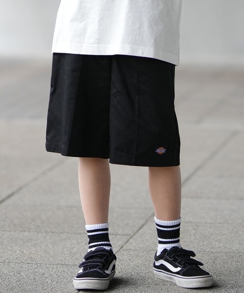 Dickies(ディッキーズ)の「Dickies/ディッキーズ キッズ ショーツ ワンポイント ロゴ DY0004(その他パンツ・キッズ・ブラック/ベージュ/チャコール・130cm/140cm/150cm/160cm)」の19枚目の写真