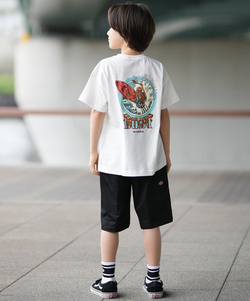 Dickies(ディッキーズ)の「Dickies/ディッキーズ キッズ ショーツ ワンポイント ロゴ DY0004(その他パンツ・キッズ・ブラック/ベージュ/チャコール・130cm/140cm/150cm/160cm)」の22枚目の写真