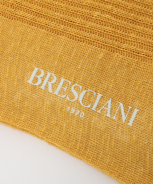 FRAMeWORK（フレームワーク）の「BRESCIANI LINEN MIX SOCKS（ソックス/靴下・レディース・レッド/ホワイト系その他/イエロー/ネイビー/ベージュ・FREE）」の6枚目の写真
