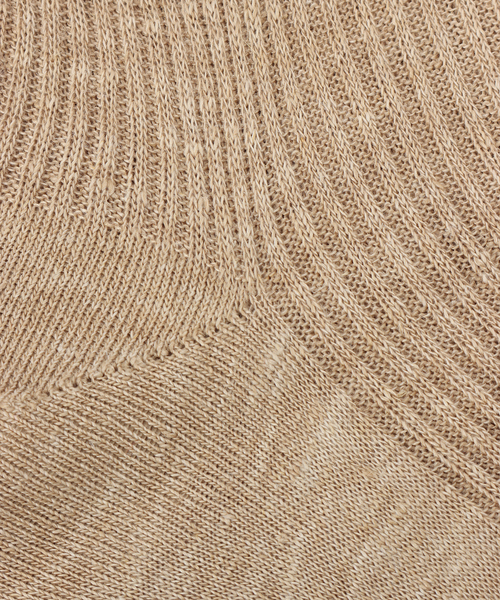 FRAMeWORK（フレームワーク）の「BRESCIANI LINEN MIX SOCKS（ソックス/靴下・レディース・レッド/ホワイト系その他/イエロー/ネイビー/ベージュ・FREE）」の9枚目の写真