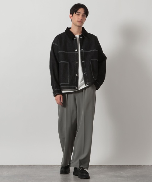 LAKOLE（ラコレ）の「ベーシックカットソー / 652866（Tシャツ/カットソー・メンズ・ホワイト/ブラック/チャコール・LARGE/MEDIUM/X-LARGE）」の9枚目の写真