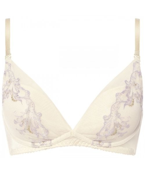 AMOSTYLE BY Triumph(アモスタイルバイトリンプ)の「夢みるブラ ノンワイヤーエアリー ノンワイヤーブラジャー ヴィーナスエア【A,B,C,Dカップ】 AMST1543 HU JX(ブラジャー・レディース・ブルー/ホワイト/コーラルピンク・A70/A75/B65/B70/B75/C65/C70/C75/D65/D70/D75/D80)」の22枚目の写真