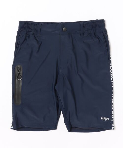 LUXE/R GOLF（ラグジュ ゴルフ）の「(RM)【LUXE/R GOLF】ストレッチ スムース ロゴ パンツ ハーフパンツ（その他パンツ・メンズ・ネイビー/ホワイト/チャコールグレー/ブラック・X-LARGE/LARGE/MEDIUM）」の4枚目の写真
