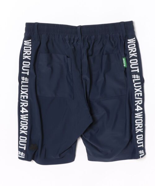 LUXE/R GOLF（ラグジュ ゴルフ）の「(RM)【LUXE/R GOLF】ストレッチ スムース ロゴ パンツ ハーフパンツ（その他パンツ・メンズ・ネイビー/ホワイト/チャコールグレー/ブラック・X-LARGE/LARGE/MEDIUM）」の5枚目の写真